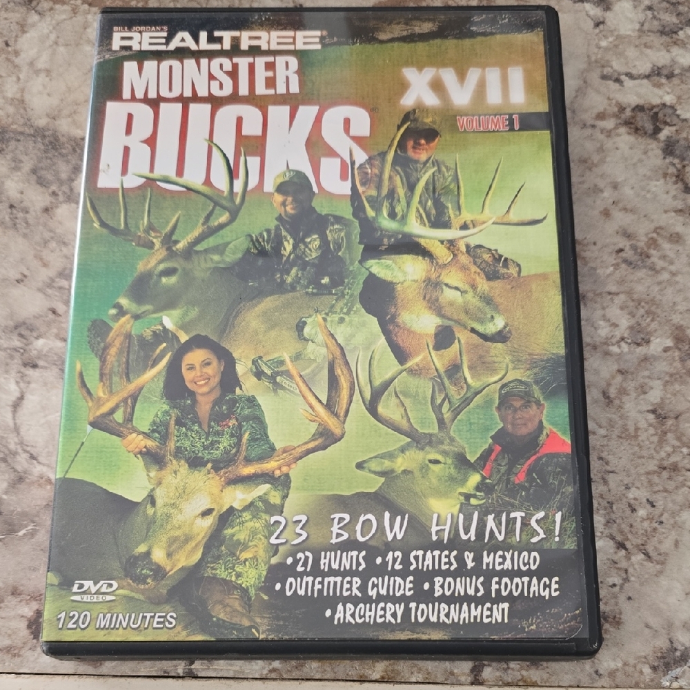 Realtree Monster Bucks XVII DVD - Green Cover